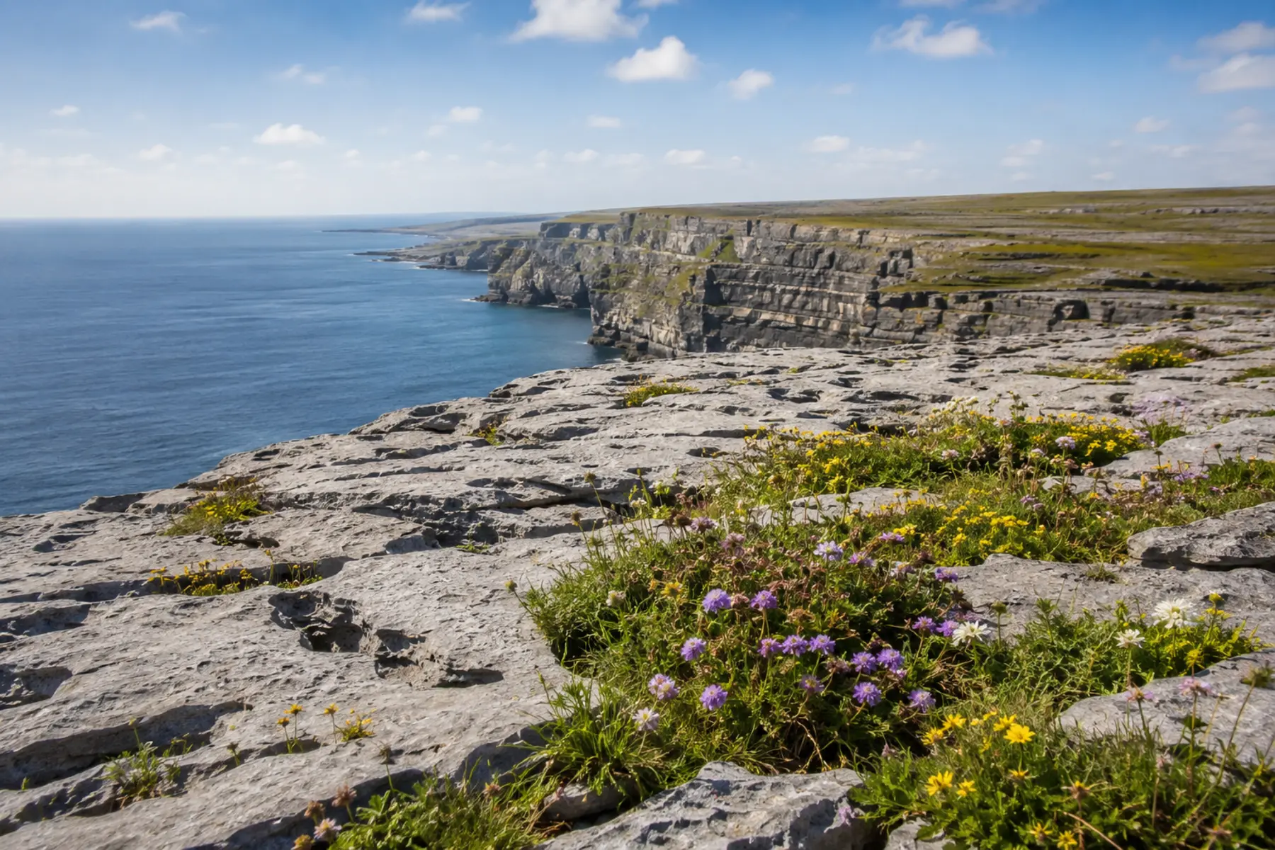 Burren walks & the Cliffs of Moher