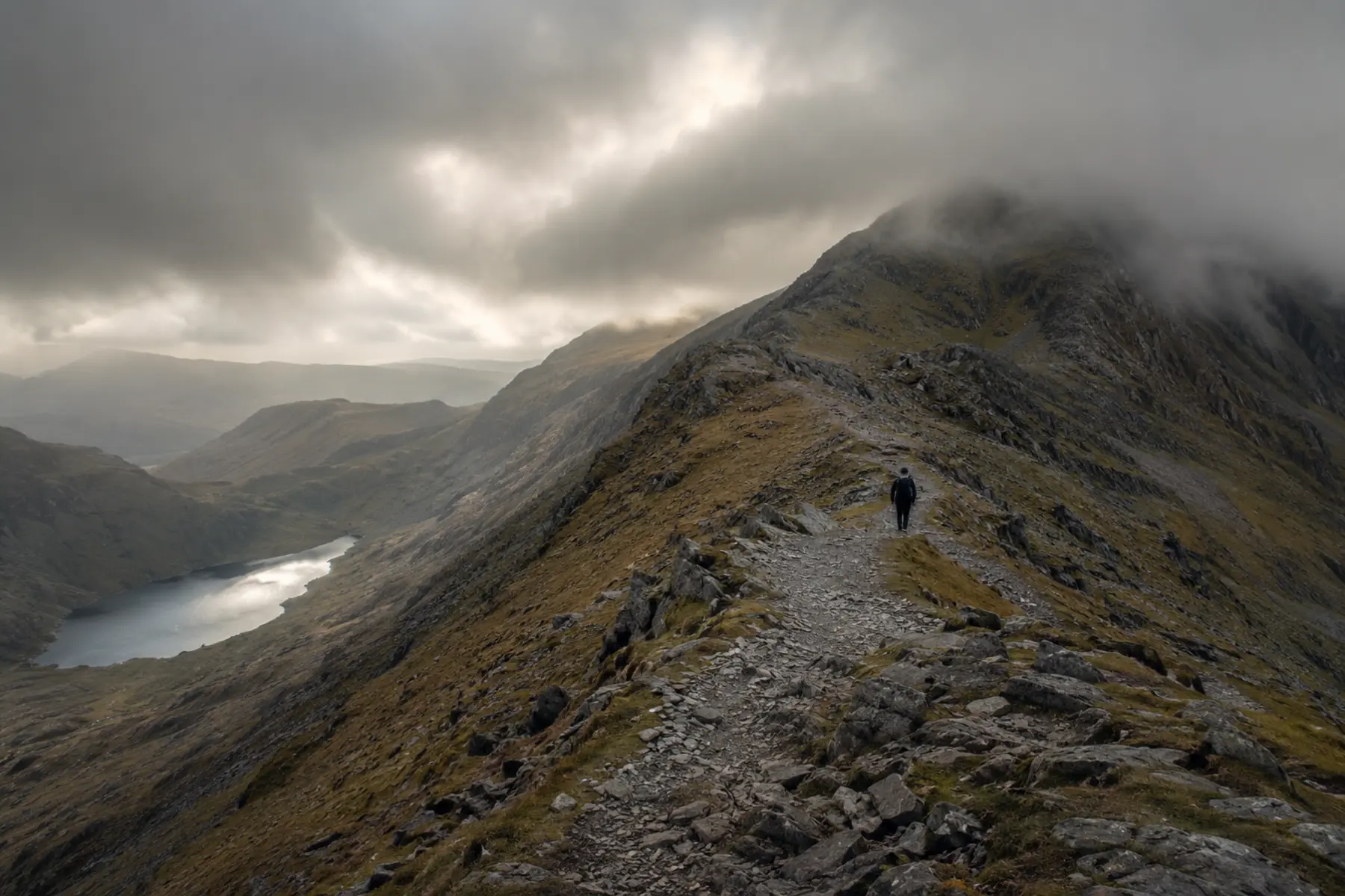 Climbing Carrauntoohil